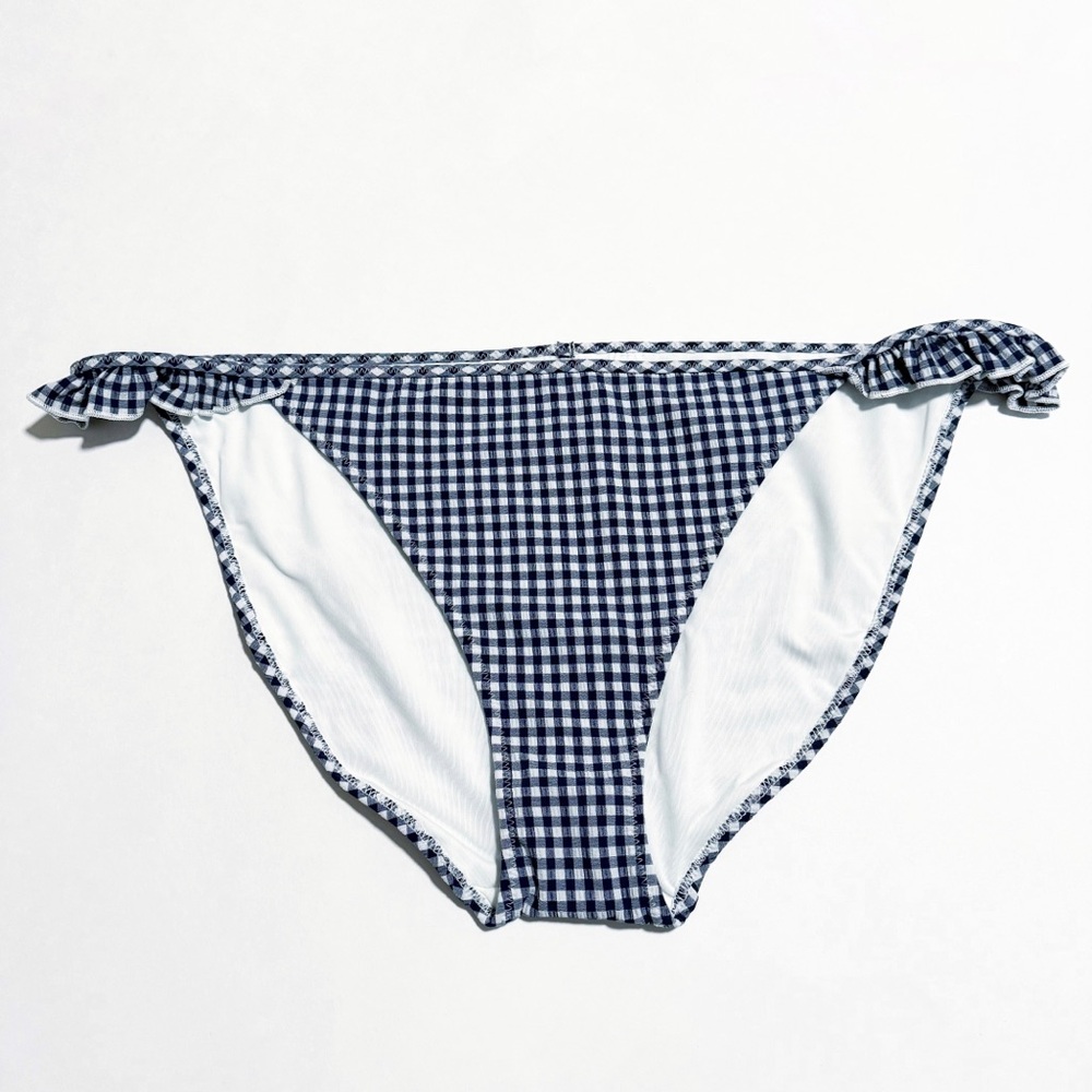 NEW Aerie Seersucker Gingham Plaid Bikini Bottoms